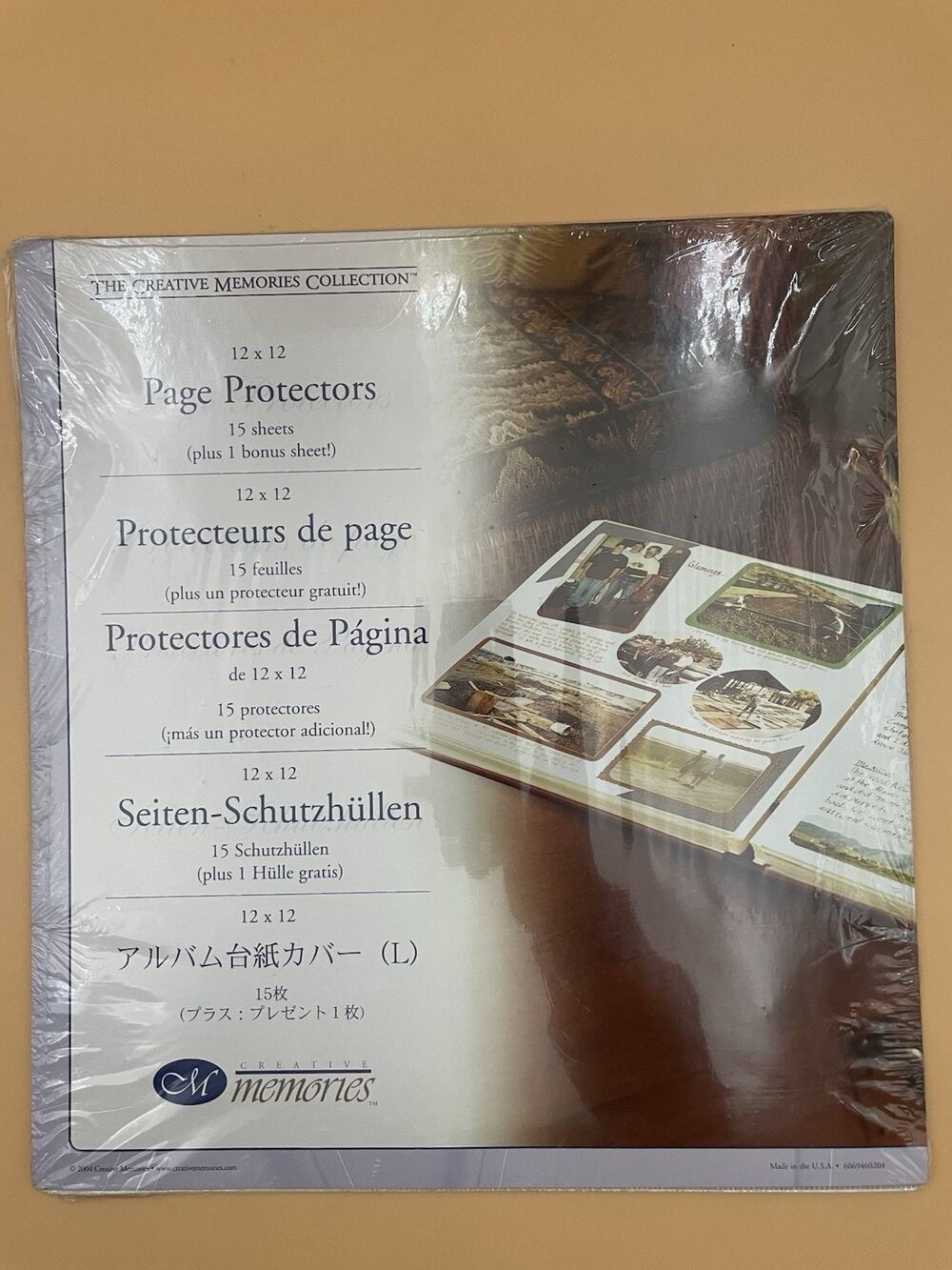 NEW Creative Memories 12x12 Page Protectors Old Style 15 Sheets